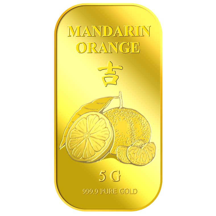 5g Mandarin Orange Gold Bar (Coming Soon)