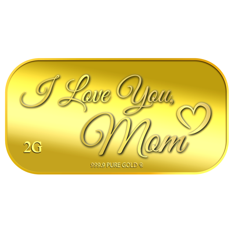 2g I Love You, Mom Gold Bar