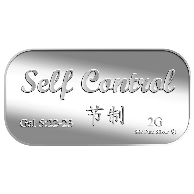 2g Self Control 节制 Silver Bar