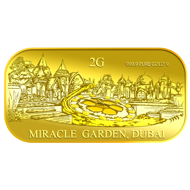 2g Miracle Garden, Dubai Gold Bar