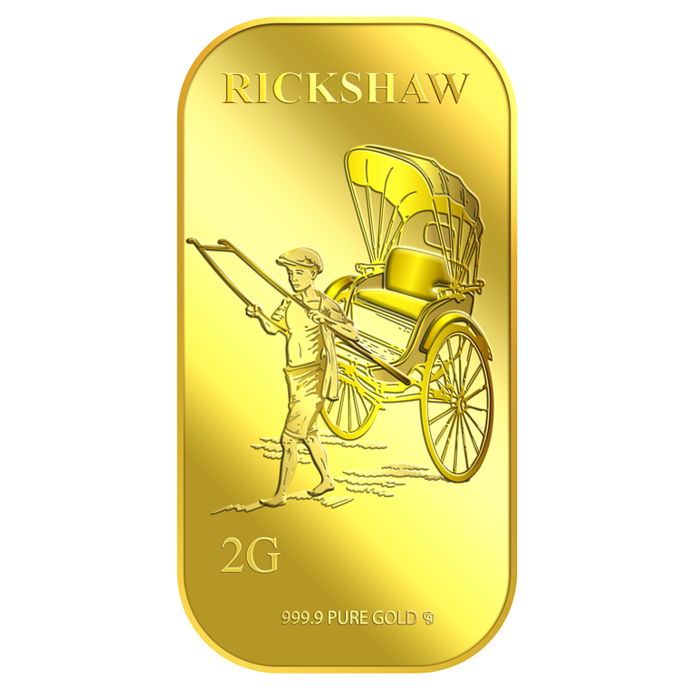 2g SG Rickshaw Gold Bar